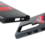 Red C8 Z06 Track Wing Tough Phone Case Cover Gift Art