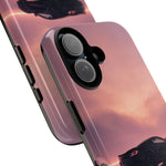 C8 Corvette Silhouette Pastel Horizon Case