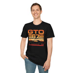 GTO 67 Retro Sunset Car T-Shirt Classic Muscle Graphic Tee