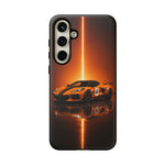 Z06 C8 Phone Case, Orange Racing Livery Studio Cover