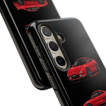 Red MR2 JDM Sports Car Phone Case Tough Multi View