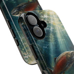 Salmon River Fishing Phone Case, Sunlit Current Cover