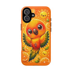 Sun Conure Kawaii Citrus Art Tough Phone Case