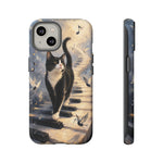 Piano Cat walking on keys Tough Case | Phone cover, musical cat art