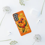 Sun Conure Kawaii Citrus Art Tough Phone Case