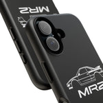MR2 White Side Silhouette JDM Tough Phone Case Cover Gift