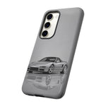 Silver NSX Phone Case, JDM Supercar Tough Cover