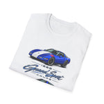 1996 C4 Grand Sport Sports Car T-Shirt | Racing Coupe Illustration