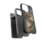 Stained Glass Cat Phone Case, Lead Line Art Cover, Gift