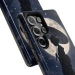 Geisha Parasol Moonlight Art Tough Phone Case
