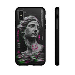 VHS Glitch Retro Art Tough Phone Case