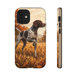 German Shorthaired Pointer Pointing Art Tough Phone Case