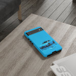 RX-7 Cyan Studio Phone Case Studio Color Match Car Art