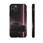 FC RX-7 Pink Neon Fog Column Tough Case