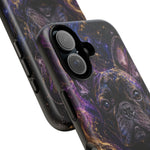 French Bulldog Galaxy Marble Art Tough Phone Case