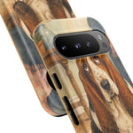 Guilty Basset Hound Phone Case, Muddy Watercolor Art Cover