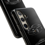 Black 300ZX Sports Car Tough Phone Case - Multi View