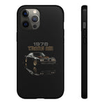 1978 Trans Am Phone Case Featuring Black Firebird Muscle Car Artwork