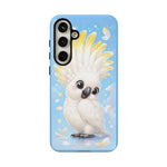 Cockatoo Kawaii White Crest Art Tough Phone Case