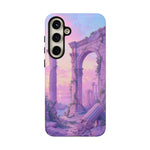 Roman Ruins Pastel Sky Vaporwave Art Tough Phone Case