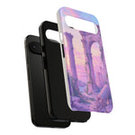 Roman Ruins Pastel Sky Vaporwave Art Tough Phone Case
