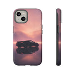 C8 Corvette Silhouette Pastel Horizon Case
