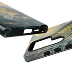 Jack Crevalle Strike Phone Case Saltwater Fishing Gift for Anglers