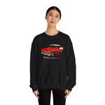 1956 Chevy Bel Air Crewneck Sweatshirt Classic Car Vintage Retro Gift