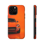 Orange 240Z Phone Case, Classic 70s JDM Sports Car Cover
