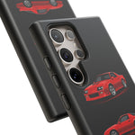 Z28 Red Triview Phone Case Classic Car Illustration