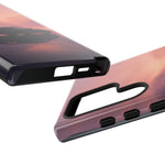 C8 Corvette Silhouette Pastel Horizon Case