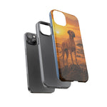 Rhodesian Ridgeback African Savanna Art Tough Phone Case