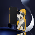 Sheepdog Hair Flip Phone Case Funny Dog Lover Gift