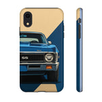 1970 Chevy Nova SS Marina Blue Tough Phone Case