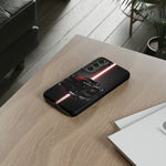 Camaro ZL1 Phone Case, Black Red Racing Stripe Studio Cover, Gift