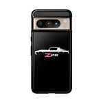 1970 Camaro Z28 White Silhouette Tough Phone Case Cover Gift