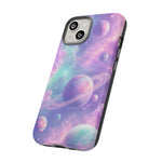 Pastel Galaxy Planet Vaporwave Art Tough Phone Case