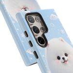 Samoyed Kawaii Snowball Chibi Pet Dog Breed Art Tough Phone Case