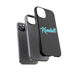 Miami Kendall Pride Retro Script Name Phone Case