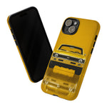 Nova SS Phone Case Yellow, Classic 70s Muscle Car Cover, Gift for Him