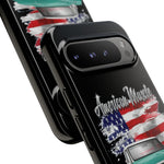 American Muscle Pickup Phone Case | Vintage Truck, American Flag