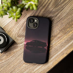 180SX Pink Horizon Silhouette Tough Phone Case