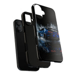 Camaro ZL1 Phone Case, Blue Track Smoke Studio Cover