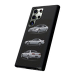 Silver Prelude Sports Coupe Tough Phone Case for JDM Fans