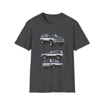 1984 Chevy Blazer Illustration T-Shirt | Vintage SUV Trio Tee