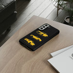 Yellow Camaro SS Muscle Car Phone Case Tough Multi View Print