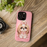 Shih Tzu Princess Kawaii Chibi Puppy Pet Dog Art Tough Phone Case
