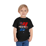 Toddler Datsun 510 BRE Racing Vintage JDM Car Stripes Retro Graphic T-Shirt