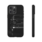 1955 Chevy Bel Air Black Tough Phone Case for Antique Car Fans