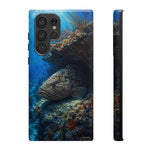 Grouper Reef Phone Case, Sunbeam Ledge Marine Art Tough Cover